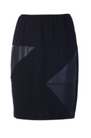 Special Abstract Design Womens Fashion Skirts Above Knee Black Pencil Skirts